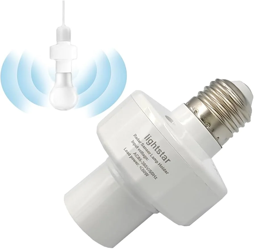 SOCATE CON SENSOR DE MOVIMIENTO SENSOR RADAR