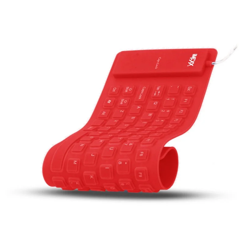 TECLADO FLEXIBLE- 109 KEYS USB RED ESPAÐOL IMEXX IME-24629SP