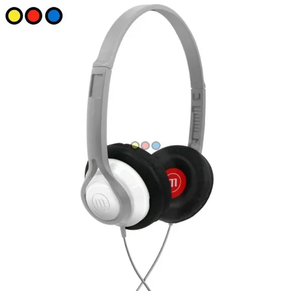 AURICULARES C/MICROFONO 3.5MM MAXELL POP WHITE