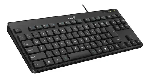 TECLADO USB GENIUS COMPACTO LUXEMATE 110 BLACK