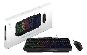 TECLADO + MOUSE GAMING USB MSI FORGE GK100