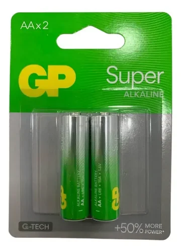 BATERIA ALCALINA AA GP PAR