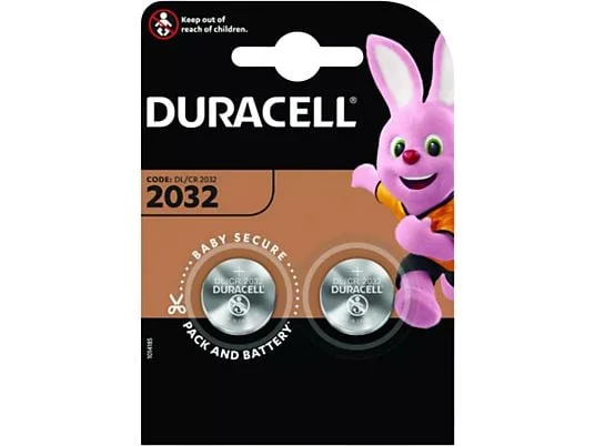 BATERIA CR2032 DURACELL BLISTER 2 UNIDADES