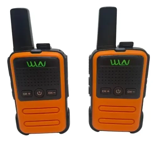 RADIO PORTATIL WALKIE TALKIE (PAR) WAV KD-C56B DUAL NEGRO