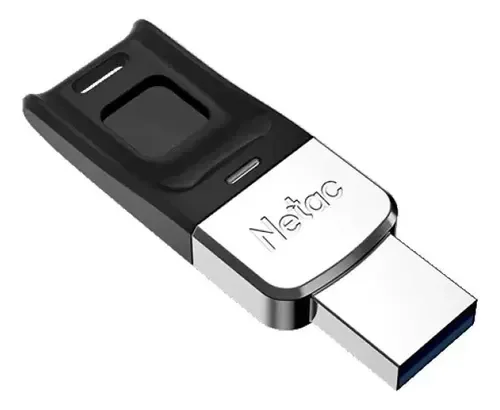 PENDRIVE 128GB NETAC US1 ENCRIPT. HUELLA DIGITAL USB 3.0