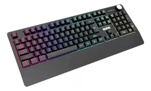 TECLADO GAMING USB MARVO K660 DE MEMBRANA RGB