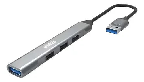HUB 4 PUERTOS MARVO UH-ATC01 USB 3.0 A 1 USB 3.0 / USB 2.0 *3