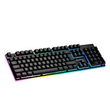 TECLADO GAMING USB MARVO K604 SOLDAT 20 DE MEMBRANA RGB