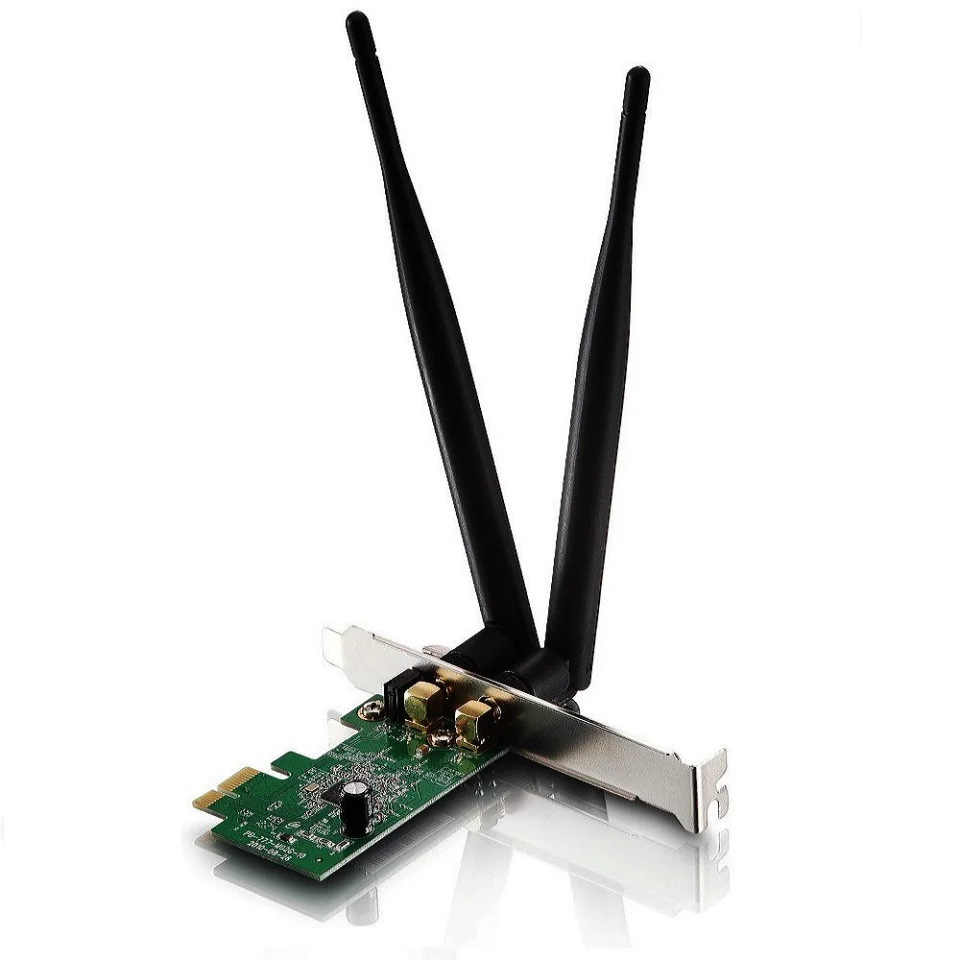 TARJETA DE RED PCI EXPRESS WIFI 300 MBPS NETIS WF2113 2 ANTENAS