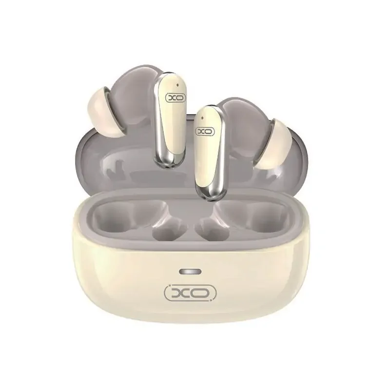 AURICULARES C/MICROFONO INALAMBRICOS XO G42 BEIGE