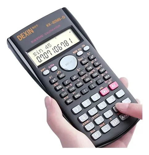 CALCULADORA CIENTIFICA DEXIN KK-82MS-D NEGRA