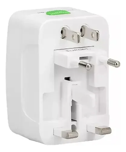 ADAPTADOR UNIVERSAL ENCHUFE ARGOM ARG-AC-0297WT
