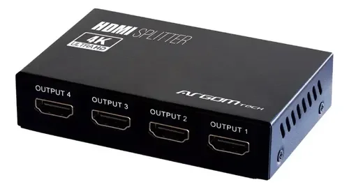 SPLITTER HDMI 4 PUERTOS 4K HD ARGOM ARG-AV-5114