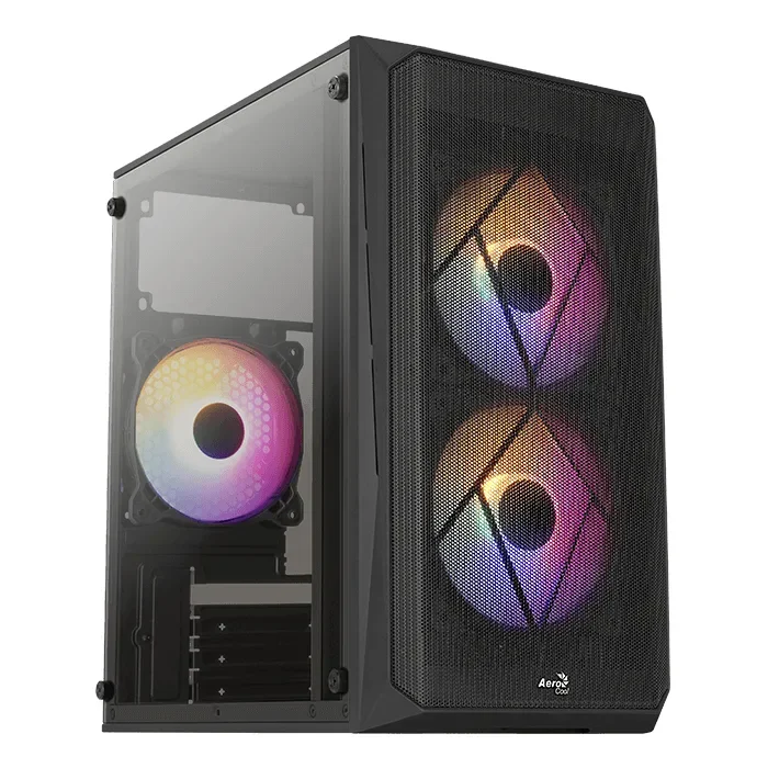 CASE PARA PC AROA AR-5029 MATX/2USB/HD AUDIO/NEGRO