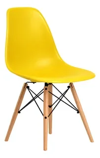 SILLA EAMES COLOR AMARILLO