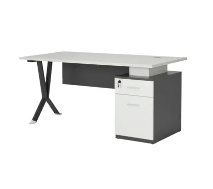 ESCRITORIO SECRETARIAL KAPRI BLANCO 120X60X75CM