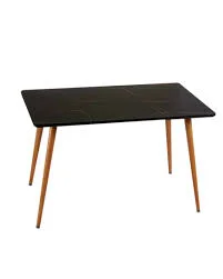 MESA RECTANG. MODELO MARMOL NEGRO 120 X 80 X 75 CM