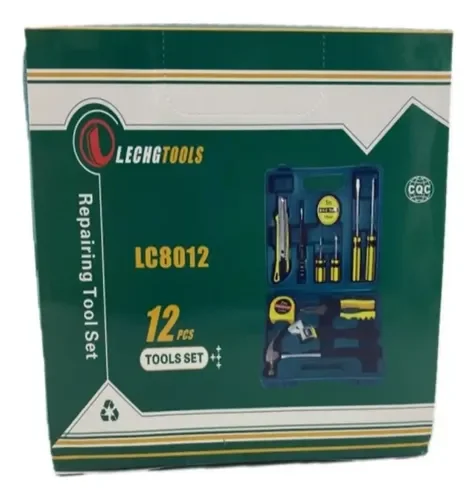 KIT DE HERRAMIENTAS 12PZ MODELO LC8012E