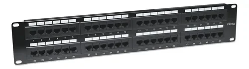 PATCH PANEL 48 PUERTOS CAT5E STC