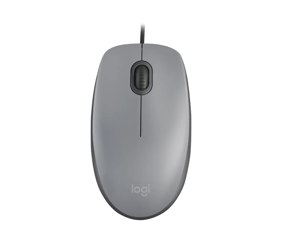 MOUSE USB LOGITECH M110 SILENT GRIS