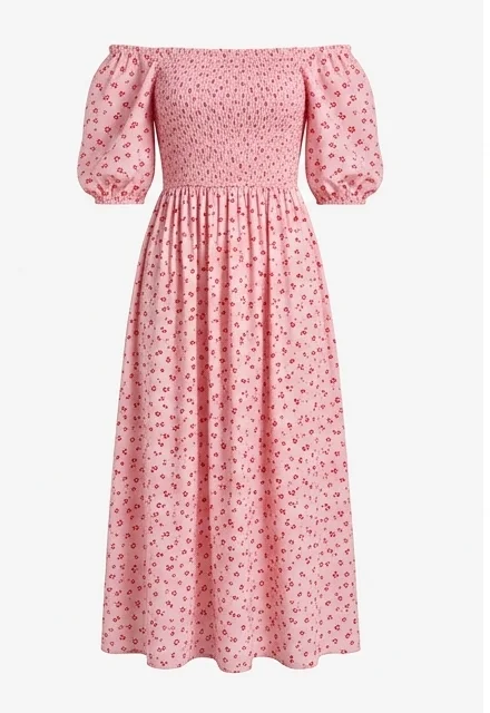 Maxi largo casual estampado (Ref 3)