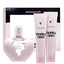 Ariana Grande Thank U Next EDP D Set Perfume 100 ml + Crema 100 ml + Gel 100 ml