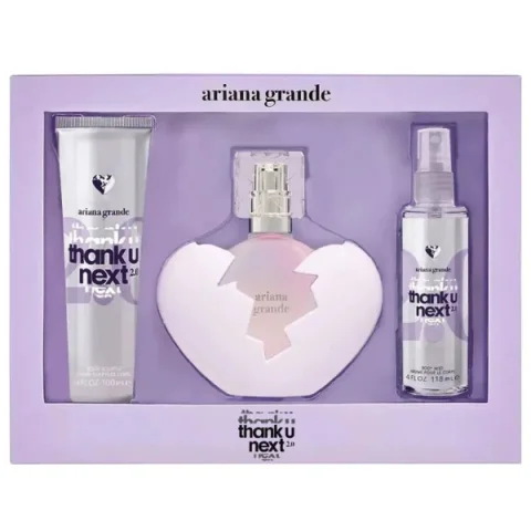 SET Perfume Ariana Grande Thank U Next 2.0 para Damas 100mL.