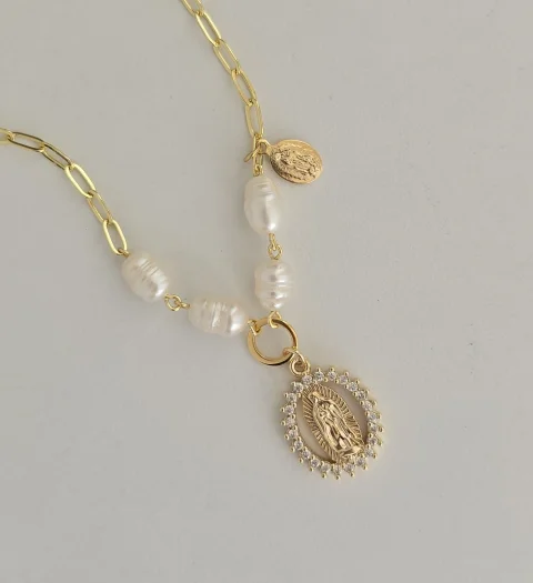 Collar Virgen de Guadalupe