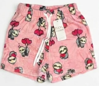 shorts de peluche