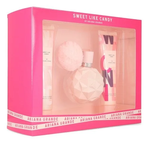 Ariana Grande Sweet Like Candy EDP Set Perfume 100 ml + Crema 100 ml + Gel 100 ml