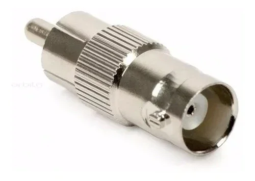 CONECTOR BNC HEMBRA A RCA MACHO (CCTV)