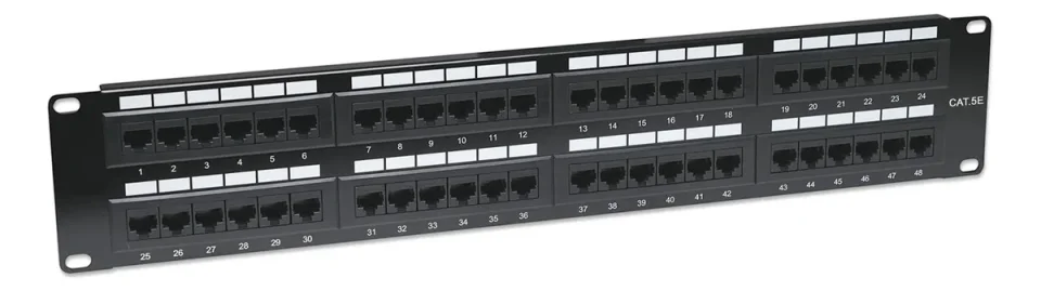PATCH PANEL 48 PUERTOS CAT5E STC