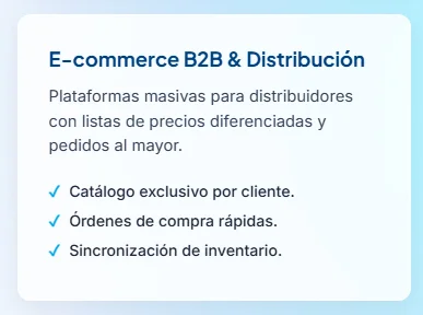 Software a la medida, ingeniería de conversión e interfaces digitales. 5