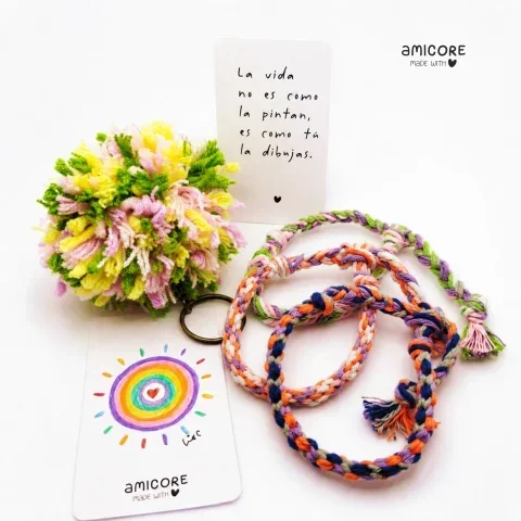 Pulseras de amistad y amor AMICORE