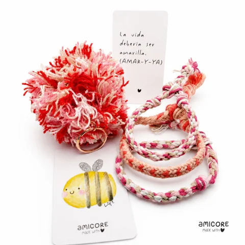 Pulseras de amistad y amor AMICORE