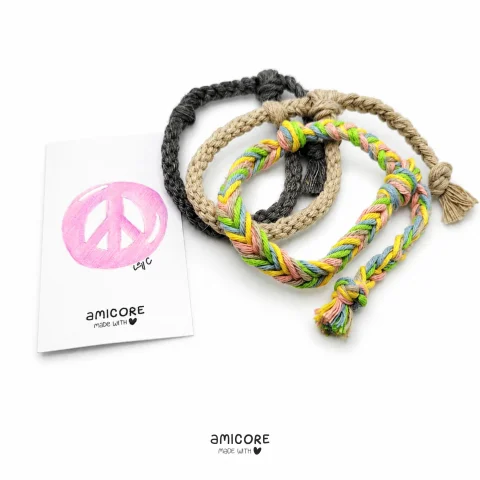 Pulseras de amistad y amor AMICORE