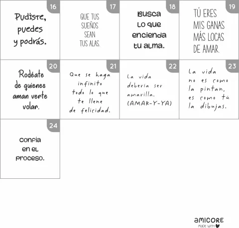 Pulseras de amistad y amor AMICORE 3