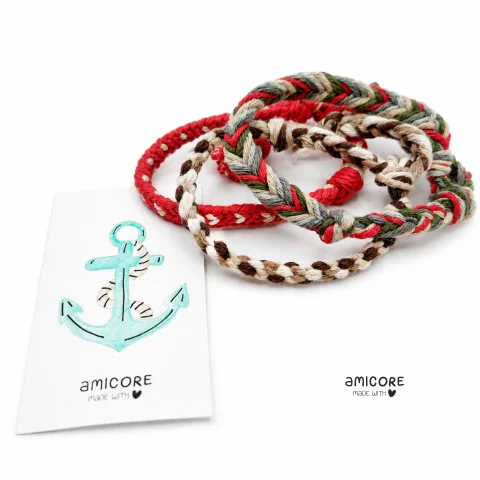 Pulseras de amistad y amor AMICORE