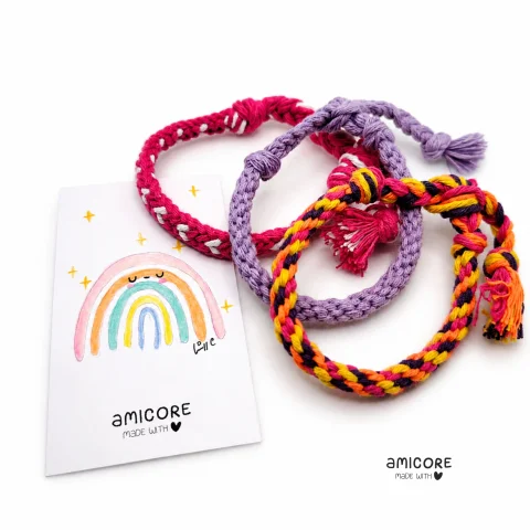 Pulseras de amistad y amor AMICORE