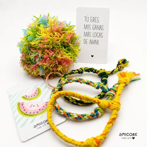 Pulseras de amistad y amor AMICORE