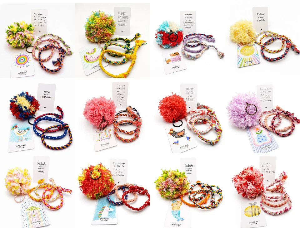 Pulseras de amistad y amor AMICORE