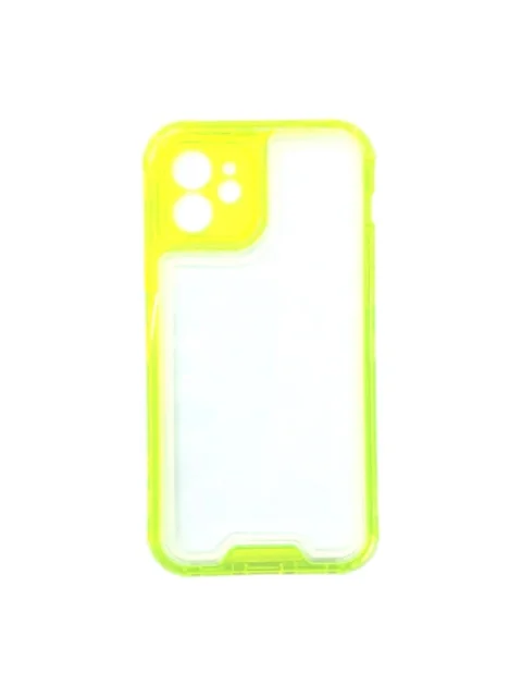 Case 360 con Bordes Amarillo Fluorescente Iphone 11