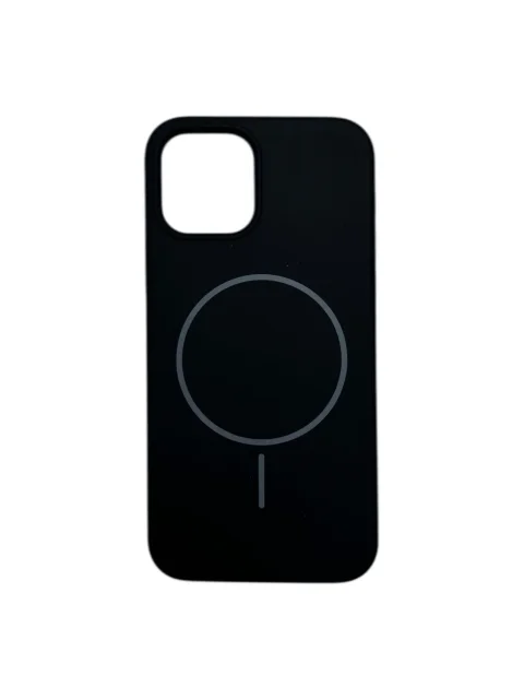 Silicon Case Magsafe Negro Iphone 12/12Pro