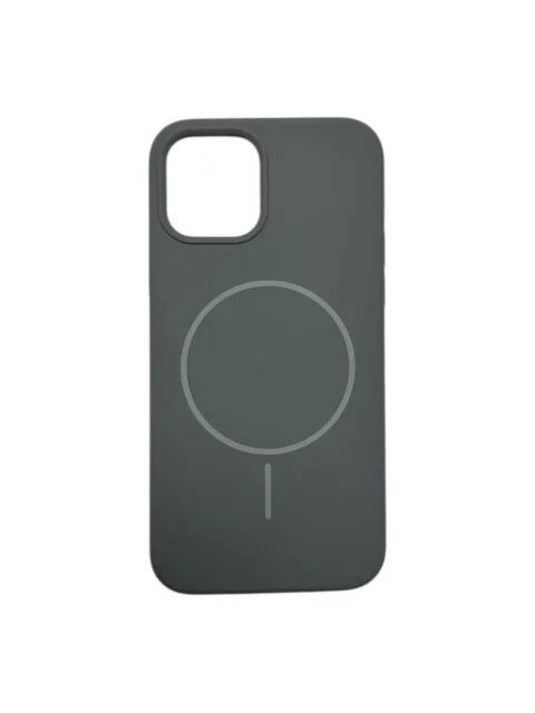 Silicon Case Magsafe Gris Iphone 12/12Pro