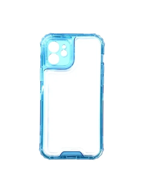 Case 360 con Bordes Azules Iphone 12