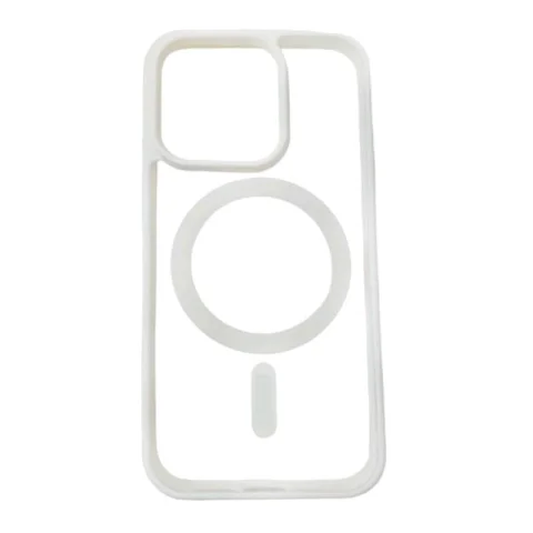 Forro MagSafe De Bordes Blanco iPhone 12/12 Pro