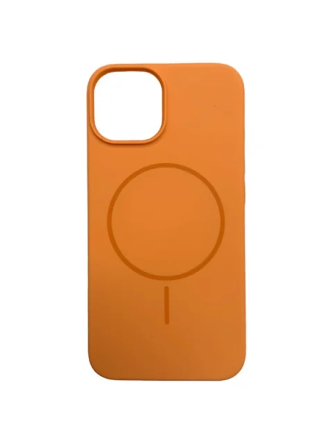 Silicon Case Magsafe Naranja Iphone 13/14