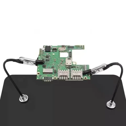 Abrazadera universal multifuncional, brazo de abrazadera de cocodrilo, placa de circuito PCB, accesorio de soldadura, soporte auxiliar de succión magnética