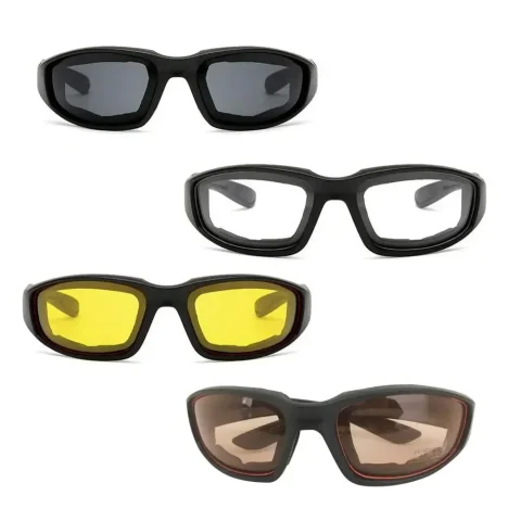 Gafas de motocicleta a prueba de viento, protección UV, gafas de Motor para hombre, protección ocular para montar, gafas de Moto a prueba de viento, accesorios
