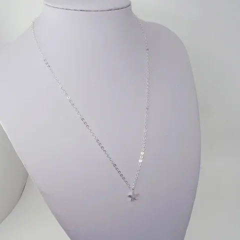 Collar de clavícula corta Simple a la moda para mujer, colgante de estrellas gruesas de oro y plata, collar con temperamento, regalo de cumpleaños